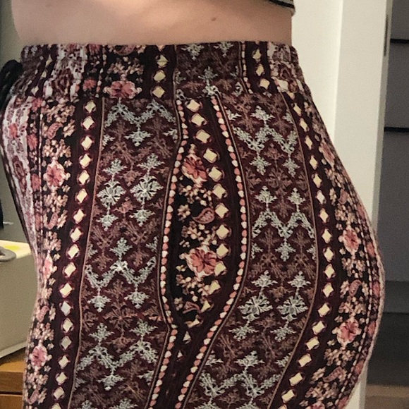 Garage Wide-Leg Patterned Pant - perfect for festivals and dancing! - Picture 4 of 5